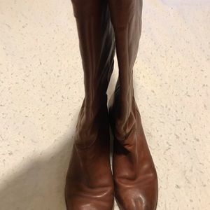 Coach Women’s Tall Brown Leather Boots Size 8.5 B